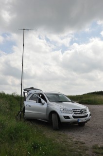 Up the hills for the first test.